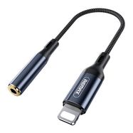 Remax Sury Series adapter Lightning - mini jack 3.5mm 0.13m graphite (RL-LA13i), Remax