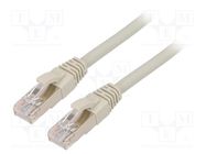 Patch cord; ETHERLINE® Cat.6a,S/FTP; 6a; stranded; Cu; LSZH; grey LAPP