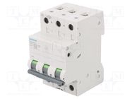 Circuit breaker; 400VAC; Inom: 20A; Poles: 3; Charact: B; 6kA; IP20 SIEMENS