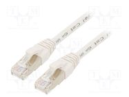 Patch cord; ETHERLINE® Cat.6a,S/FTP; 6a; stranded; Cu; LSZH; white LAPP