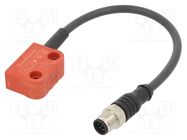 Safety switch: magnetic; SRF; IP69; plastic; -25÷70°C; PIN: 8 