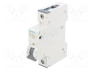 Circuit breaker; 230/400VAC; Inom: 20A; Poles: 1; Charact: B; 10kA SIEMENS