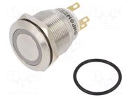 Switch: vandal resistant; Pos: 2; SPDT; 3A/220VAC; 5A/24VDC; IP65 ONPOW