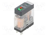 Relay: electromagnetic; SPDT; Ucoil: 24VAC; 10A; 10A/250VAC; RXG SCHNEIDER ELECTRIC