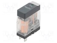 Relay: electromagnetic; SPDT; Ucoil: 24VDC; 10A; 10A/250VAC; RXG SCHNEIDER ELECTRIC