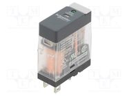 Relay: electromagnetic; SPDT; Ucoil: 120VAC; 10A; 10A/250VAC; RXG SCHNEIDER ELECTRIC