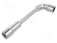 Wrench: socket spanner; L-type; 19mm,HEX 19mm; tool steel BAHCO