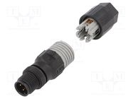 Connector: M12; plug; PIN: 4; male; A code-DeviceNet / CANopen PHOENIX CONTACT