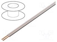 Wire: loudspeaker cable; BiTsound®,PGY-P,TLGY; 2x1.5mm2; Cu; PVC BITNER