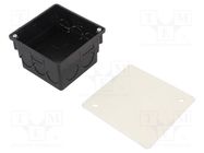 Enclosure: junction box; X: 85mm; Y: 85mm; Z: 45mm; plaster embedded OBO BETTERMANN