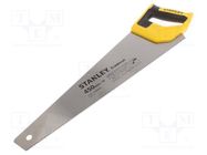 Hacksaw; manual; wood; 11teeth/inch; TRADECUT™; 450mm STANLEY