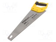 Hacksaw; manual; wood; 11teeth/inch; SHARPCUT™; 380mm STANLEY