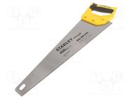 Hacksaw; manual; wood; 11teeth/inch; SHARPCUT™; 450mm STANLEY