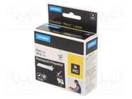 Tape; 9mm; 5.5m; white; Character colour: black DYMO