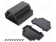 Enclosure: for DIN rail mounting; Y: 98.3mm; X: 113.3mm; Z: 69mm GAINTA