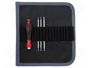 Kit: screwdrivers; Phillips,slot; SYSTEM 4; 4pcs. WIHA