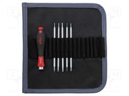 Kit: screwdrivers; Phillips,slot; SYSTEM 4; 6pcs. WIHA