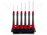 Kit: screwdrivers; precision; Torx®; PicoFinish®; 6pcs. WIHA