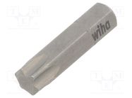 Screwdriver bit; Torx®; TX40; Overall len: 25mm; STANDARD WIHA