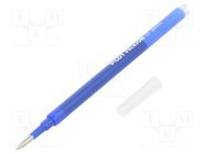 Ball pen refill; blue; 0.7mm; FRIXION 