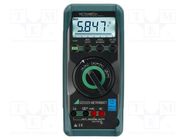 Digital multimeter; LCD; 3 6/7-digit; 2x/s; True RMS; 100÷1kHz GOSSEN METRAWATT