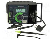 Meter: safety analyzer; LCD; 3,5 digit (1999); METRATESTER 5+ GOSSEN METRAWATT