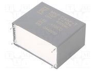 Capacitor: polypropylene; DC-Link; 10uF; ESR: 1.8mΩ; THT; ±10%; C4AF KEMET