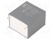 Capacitor: polypropylene; DC-Link; 6.8uF; ESR: 4.2mΩ; THT; ±10% KEMET