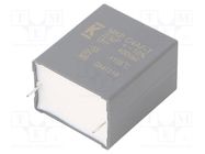 Capacitor: polypropylene; DC-Link; 2.5uF; ESR: 6.4mΩ; THT; ±10% KEMET