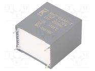 Capacitor: polypropylene; DC-Link; 15uF; ESR: 2.2mΩ; THT; ±10%; C4AF KEMET