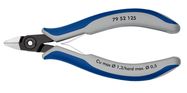 KNIPEX 79 52 125 Precision Electronics Diagonal Cutter with multi-component grips burnished 125 mm