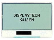 Display: LCD; graphical; 128x64; FSTN Positive; 77.4x52.4x10.5mm DISPLAYTECH