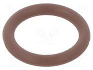 O-ring gasket; FPM; Thk: 1.5mm; Øint: 8mm; brown; -20÷200°C ORING USZCZELNIENIA TECHNICZNE