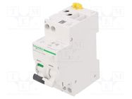 RCBO breaker; Inom: 20A; Ires: 30mA; Max surge current: 250A; IP20 SCHNEIDER ELECTRIC