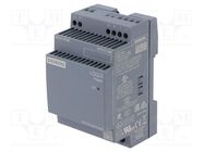 Power supply: switching; for DIN rail; 60W; 15VDC; 4A; 85÷264VAC SIEMENS