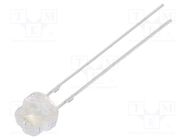 LED; UV; 100°; 20mA; P: 114mW; 400÷410nm; 3÷3.8VDC; THT OPTOSUPPLY