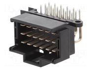 Connector: automotive; socket; male; MCP 2.8; PIN: 18; angled 90° TE Connectivity