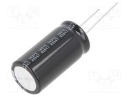 Capacitor: electrolytic; low ESR; THT; 3300uF; 35VDC; Ø18x35.5mm NICHICON