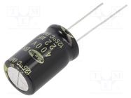 Capacitor: electrolytic; THT; 22uF; 400VDC; Ø12.5x20mm; ±20%; 5000h SAMWHA