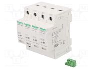 Surge arrester; Type 2+3; Poles: 3+N; for DIN rail mounting; IP20 SCHNEIDER ELECTRIC