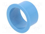 Bearing: sleeve bearing; with flange; Øout: 39mm; Øint: 35mm; blue IGUS