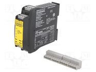 Module: safety relay; 24VAC; 24VDC; for DIN rail mounting; IP20 SCHMERSAL