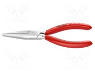 Pliers; flat,elongated; 140mm KNIPEX