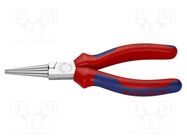 Pliers; flat,elongated; 140mm KNIPEX