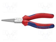 Pliers; flat,elongated; 160mm KNIPEX