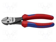 Pliers; side,cutting; 180mm; with side face KNIPEX