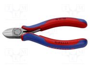 Pliers; side,cutting,precision; 125mm KNIPEX