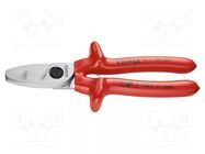 Cutters; 200mm; Application: for cables KNIPEX