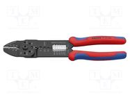 Tool: for crimping KNIPEX