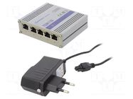 Switch Ethernet; unmanaged; Number of ports: 5; 9÷30VDC; RJ45; TSW TELTONIKA